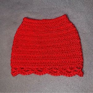 Crochet Baby Skirt